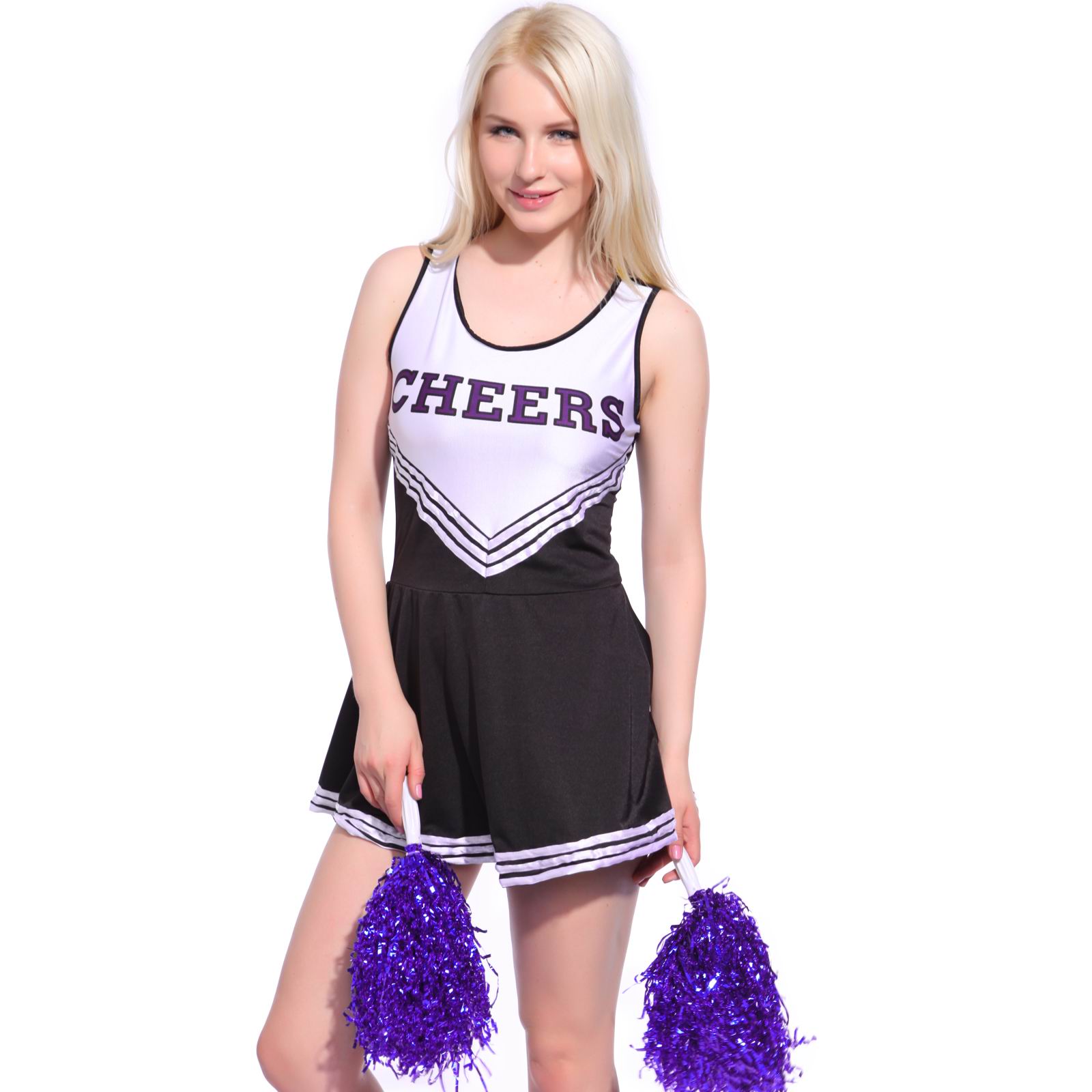 F1537-1 Sexy Cheerleader Uniform Kleid Trikot Dress